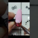 Pink nail art idea #nailicious #nails #youtubeshorts #simplenails