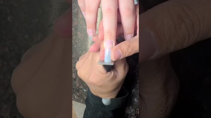 The perfect nail length for your budget. #nailtech #meme