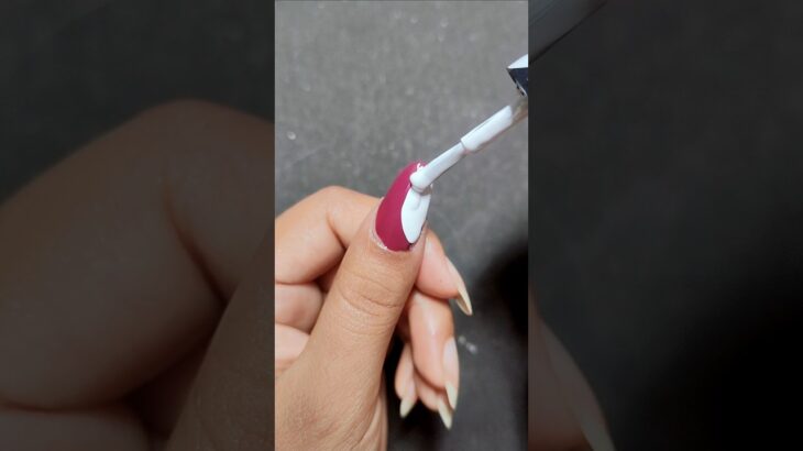 easy nailart for beginners 💅❤️😍 #simplenails #youtubeshorts #nailart #easynailart #viralshorts