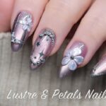 💮 Petals & Lustre Nails ASMR | Step-by-Step Nail Art Tutorial 💅| Nail Extension | No Talking | Ep.33