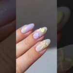 💛🪻 Met Gala inspired #nails #nailart #naildesign #nailpolish