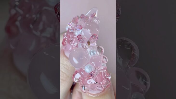 100均ポリジェルでウィキッド概念ネイル #nails #wicked