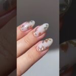 ✨🥂💐 shimmering colorful floral #nails #nailart #naildesign #nailpolish