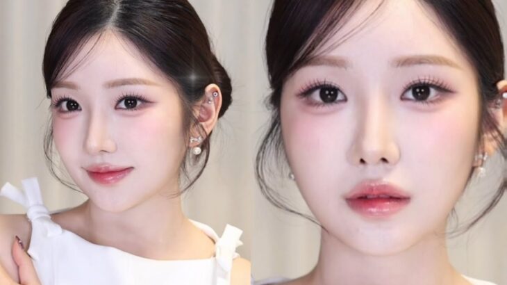 (웨딩 메이크업 1등 출신 ㅎ😎) 인스타에서 많이 보이는 청담 샵 웨딩 메이크업 셀프로 하기👰🏻‍♀️💍