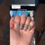 My new summer nails… I’m obsessed 👀💅🏼💍#nails #pressonails #nailart #naildesign