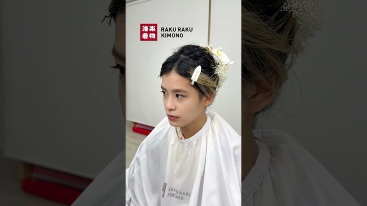 和装メイク ナチュラル彫り和風メイク#洛楽着物RAKURAKUKIMONO#京都着物レンタル#京都和服體驗#京都和服体验#和装メイク#kyotokimonorental#kimonomakeup