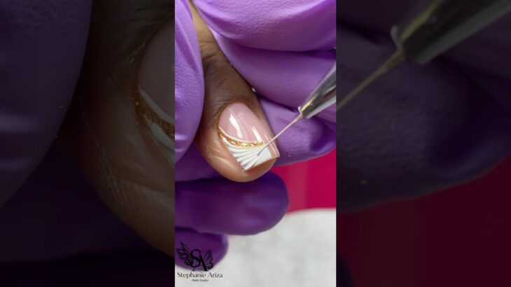 Hermoso Frances con relieve ❤️#nailart #nails #naildesign #nail