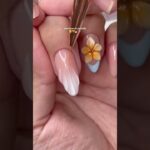 Nail Art !! 💅🌺🐚 Beach vibes! #nails #nailart #beautyhacks #naildesign #fyp