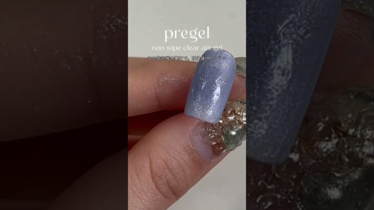 マグネットと粘土ジェルで作るブローチみたいなネイルアート🎭　#ネイルデザイン #nailart #nails #naildesign #セルフネイル #粘土ジェル#マグネットネイル
