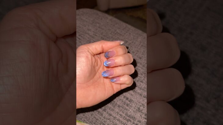 I’m obsessed ✨ #nails #nailart #cateyegel #cateyenails #nightcourt #starlight