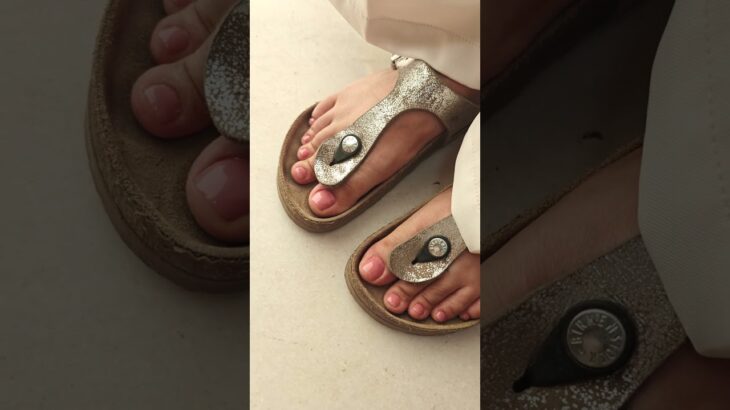 girls after gel Pedicure #naildesign #diy #nails #pedicure #feet #shorts #short #viralvideo