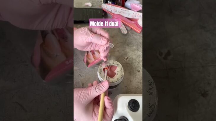 #moldef1 #unhas #gelnails #nailart #nail #tutorial