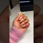 do my nails with me🌼💛(part 2)#nails #summer #summernails