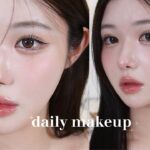 毎日メイク2025春🌸🫧 Daily Makeup | 肌荒れ・ニキビを綺麗に隠す方法👍