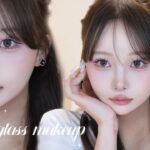 韓国アイドル風⟡.·ちゅるんピンクメイク💕🎀