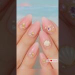 Summer nail pink①