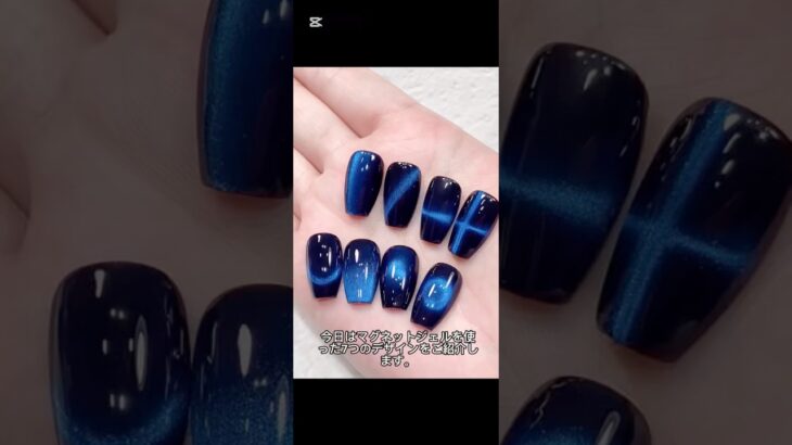 #マグネットネイル #マグネットジェル #ネイル #マグネットデザイン#セルフネイル #nails #nailart #naildesigns #naildesign #自宅ネイル