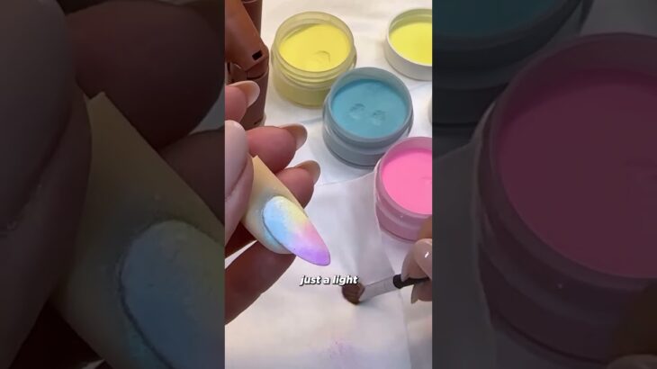 Ever use dip powder like this? 🤔 #nails #nailartdesigns #acrylicnails #nailtutorial  #trending