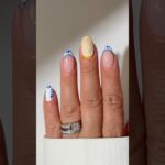 ✨💙🍋 CLASSIC AZUL LEMON TWIST NAILS #nails #summernails #3dnailart #azul #glitternails #bluenails