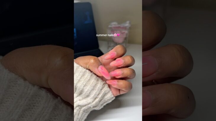 do my nails with me🌸🩷 look n.10 #nails #summernails #princessnails