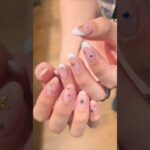 100均ジェルでFrench seal nails 🩷🧚🏼‍♀️✨️