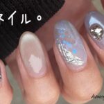 〈NAIL TOWN・LATO online・Coikaze・seria〉大人の梅雨ネイル。