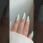 Aquamarine Cateye Nail Art Tutorial ☀️🌴