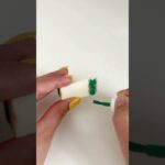Nail tutorial 💛💚 #simplenails #faizanailart #nailtutorial
