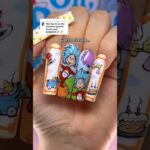 Don’t blink or you’ll miss it! 💅 Gender reveal nails 💖 #nailart #naildesign #gelnails