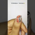 Nail Art Using safety pin 🧷😱💅🏻#nailart #shorts #trending #viralvideo