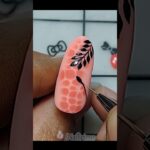 Blooming gel nail art design #nailicious #youtubeshorts #nailart