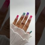Color Changing Gel Ombré French Tip Nail Tutorial #nails #nailtutorial #nailboo #nailboopartner