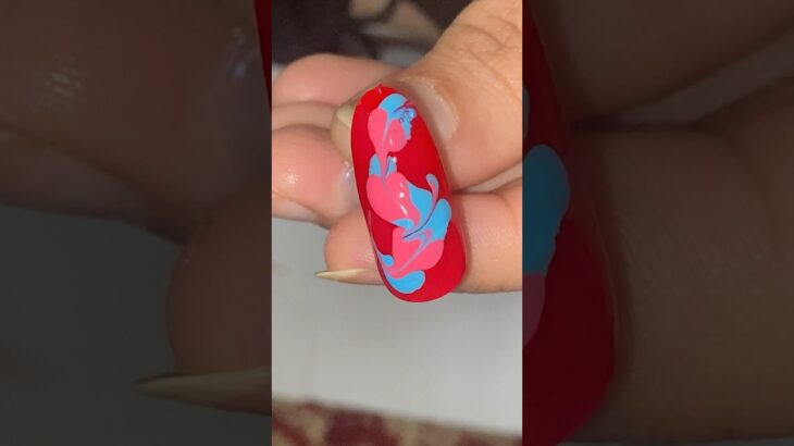Easy Nail art design #nails #shorts  #nailsdesign #Youtubeshorts #zarminasmallworld