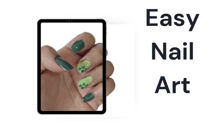 Easy nail art at home using earbud – YM Home