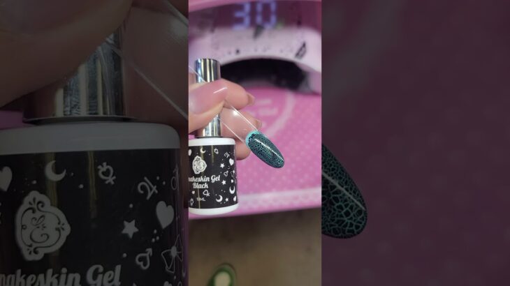 Enailcouture.com new snake skin crackel gel #nails #nailgelart #gelnails #naildesigns #nailtech #fyp