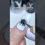 Eye pupil effect nail tutorial by blooming gel! #nails #simplenails #nailart #naildesign #nailpolish