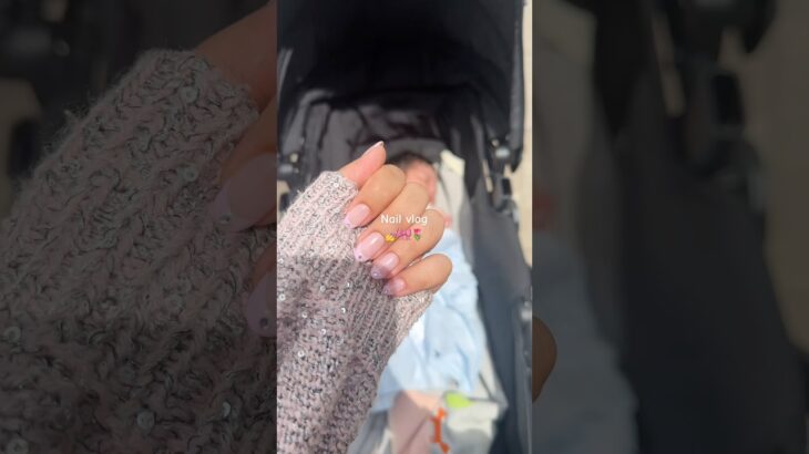 New nails #viralvideo #morningroutine #aesthetic #mornigvibes #nails #nailvlog