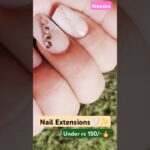 Nail Extensions from Meesho💅#fashion #meeshohaul #nails #nailart #shorts