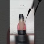 Nail Art !! 💅🏻🤍🖤Elegant Upgrade #nails #nailart #naildesign #beautyhacks #fyp
