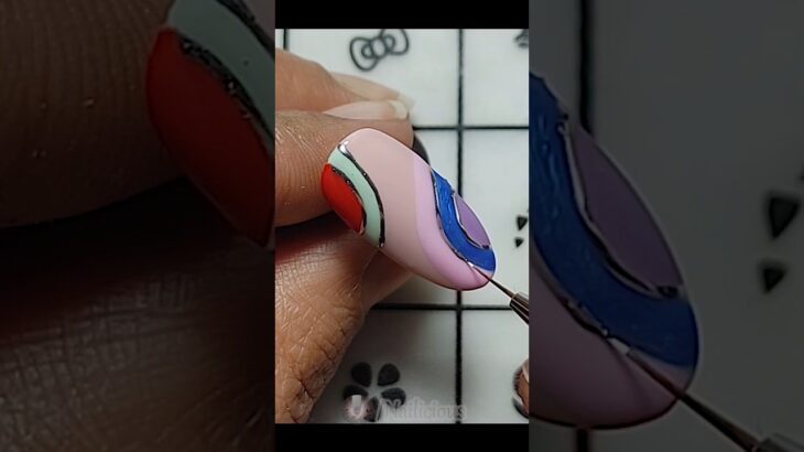 Cute nails idea 😍#nailicious #youtubeshorts #nails