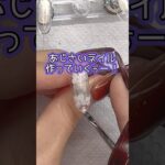 手描きの、アジサイ【MAI’s nail channel】ネイルデザイン/梅雨ネイル/熊本ネイル