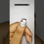 4m+Views On Instagram 😱 Easy Marble Nail Art At Home 🏡💅🏻🧷#nailart #trending #shorts #viralvideo