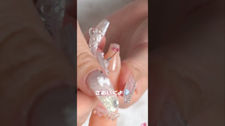 グミみたいなぷっくり感♡マグネット×ハートネイル💅✨ #ネイル #ネイルデザイン