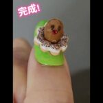 【再現ネイル】ディグダドーナツネイル　 #nail #ジェルネイル #shorts #ミスド #ポケモン