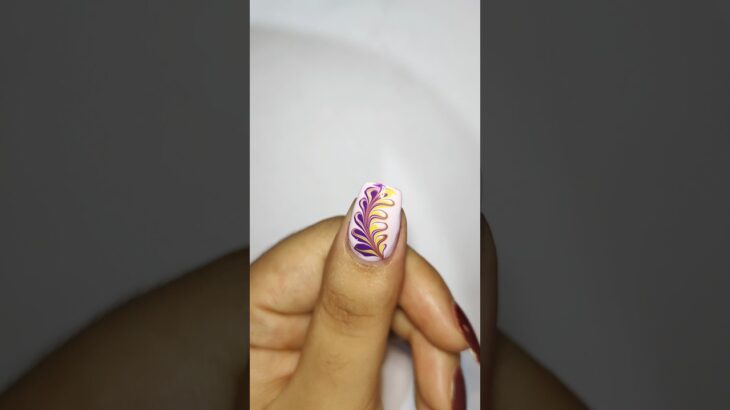 Nail Art Using safety pin 🧷#nailart #shorts #viralvideo #trending #shortsfeed