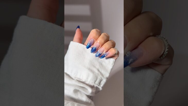 Mermaid’s nails #nails #nailgelart #simplenails #naildesign #nailtech #nailart #summeronshorts ￼
