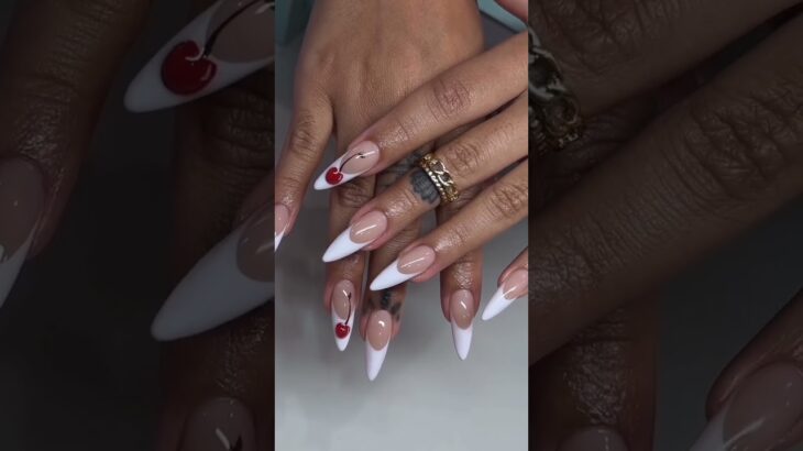 french nails #nails #nailart #nailgelart #shorts
