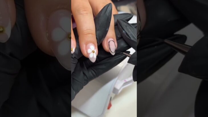 gel nailart design tutorial #nails #nailart #gelart #shortvideo
