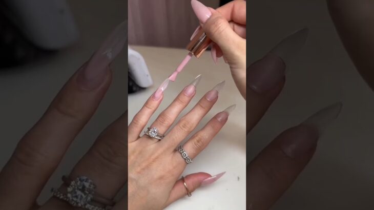 gel nails extensions #nails #naildesign #beauty #shorts