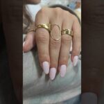 pastel pink summer gel manicure #naildesign #diy #shorts #short #hack #viralvideo